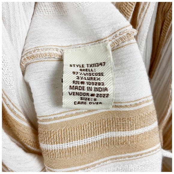 NWT Surf Gypsy Sandy Stripe Dress Size Small - Picture 9 of 10